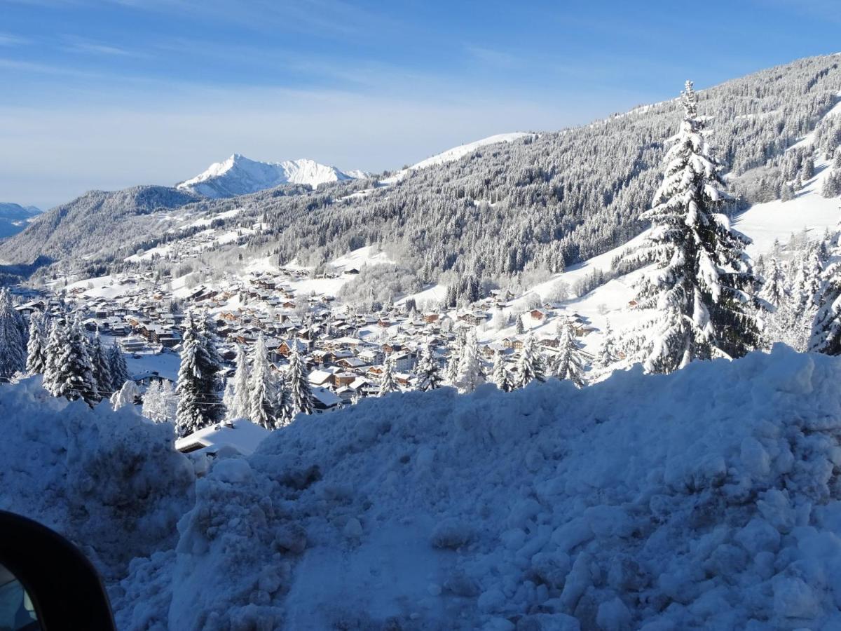 Apartment In Northern Alps With Skiing Nearby Les Gets Buitenkant foto