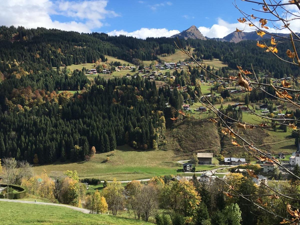 Apartment In Northern Alps With Skiing Nearby Les Gets Buitenkant foto