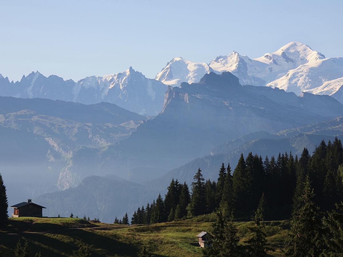 Apartment In Northern Alps With Skiing Nearby Les Gets Buitenkant foto